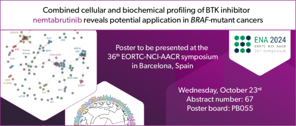Nemtabrutinib poster at ENA 2024